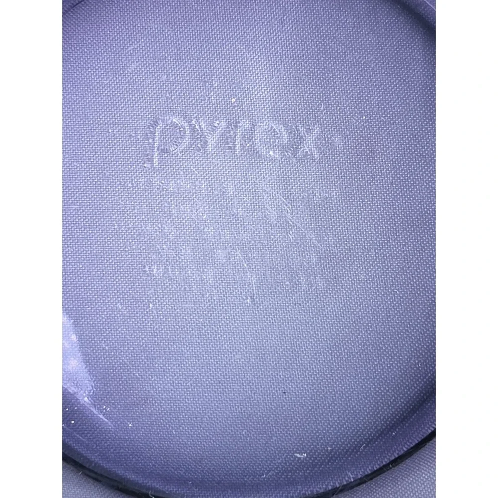 Vintage Pyrex Ribbed Amethyst 10 Cup Mixing Bowl #7403-S